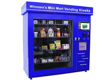 Les machines combinées de kiosque de nourriture de boisson de casse-croûte avec le temps de réponse de 5 Mme ont fixé la sensibilité de contact