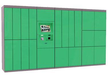 Cabinets automatiques d'acier inoxydable de stockage de magasin intelligent de blanchisserie, casier électronique de service de distribution de casier