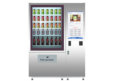 Distributeur automatique végétal de nourriture de salade de fruits d'OEM d'ODM avec l'ascenseur/refroidisseur