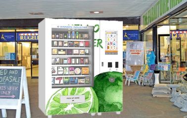 Distributeurs automatiques faits sur commande de salade de fruits/écran tactile congelé de distributeur automatique
