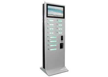 Distributeur automatique de remplissage de téléphone portable de 12 portes pour l'événement avec annoncer l'écran d'affichage à cristaux liquides